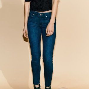 Paige Skyline Ankle Peg Jeans - Lorelei Blue